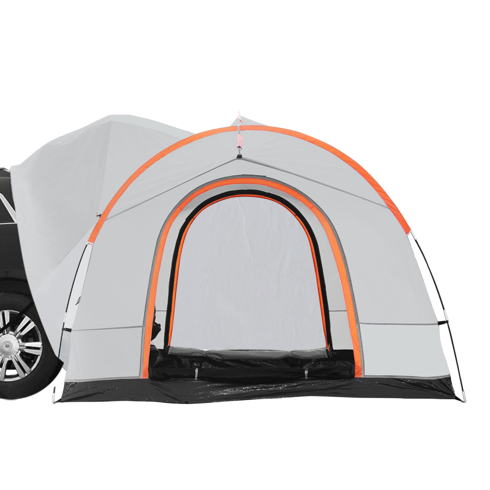 Suv Camping Tent With Rainfly For 6-8 Persons Rear Tailgate Tent_voghion.com